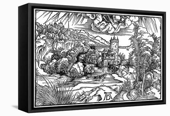 Landscape, 1498-Albrecht Durer-Framed Stretched Canvas