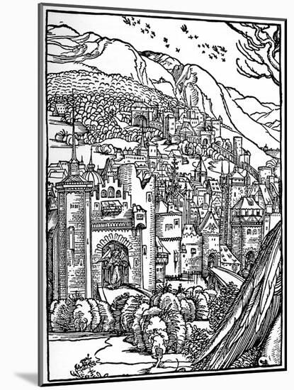 Landscape, 1498-Albrecht Durer-Mounted Giclee Print