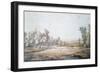 Landscape, 1620-1691-Aelbert Cuyp-Framed Premium Giclee Print