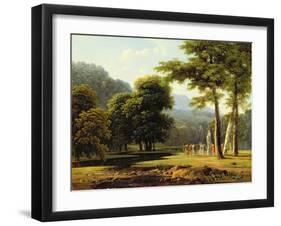 Landscape, 1804-Jean Victor Bertin-Framed Giclee Print