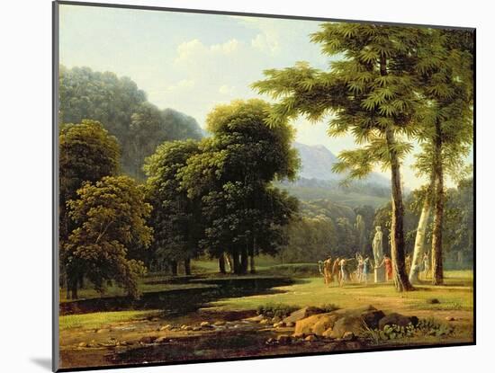 Landscape, 1804-Jean Victor Bertin-Mounted Giclee Print
