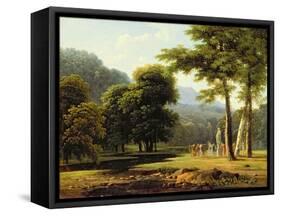 Landscape, 1804-Jean Victor Bertin-Framed Stretched Canvas