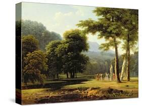 Landscape, 1804-Jean Victor Bertin-Stretched Canvas