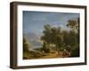 Landscape, 1808 (Oil on Canvas)-Jean Joseph Xavier Bidauld-Framed Giclee Print