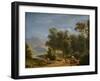 Landscape, 1808 (Oil on Canvas)-Jean Joseph Xavier Bidauld-Framed Giclee Print