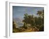 Landscape, 1808 (Oil on Canvas)-Jean Joseph Xavier Bidauld-Framed Giclee Print