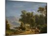 Landscape, 1808 (Oil on Canvas)-Jean Joseph Xavier Bidauld-Mounted Giclee Print