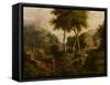 Landscape, 1825-Thomas Cole-Framed Stretched Canvas