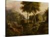 Landscape, 1825-Thomas Cole-Stretched Canvas