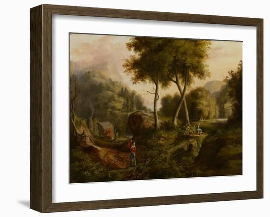 Landscape, 1825-Thomas Cole-Framed Giclee Print