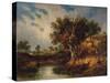 Landscape, 1855-Samuel David Colkett-Stretched Canvas