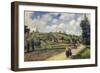 Landscape, 1881-Camille Pissarro-Framed Giclee Print