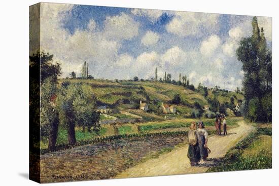 Landscape, 1881-Camille Pissarro-Stretched Canvas