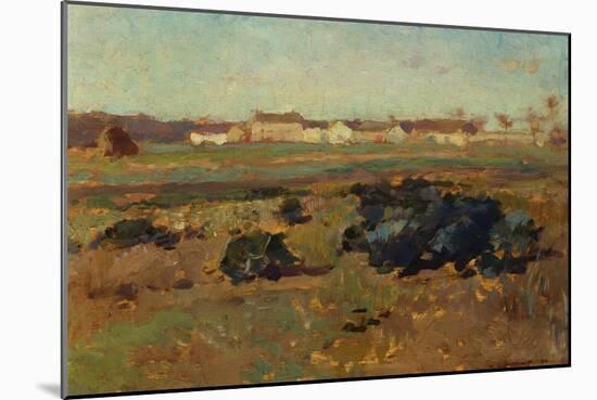 Landscape, 1884-Willard Leroy Metcalf-Mounted Giclee Print