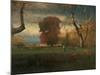 Landscape, 1888, by George Inness, 1825-1894, American landscape painting,-George Inness-Mounted Art Print