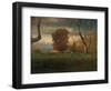 Landscape, 1888, by George Inness, 1825-1894, American landscape painting,-George Inness-Framed Art Print