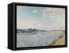Landscape, 1888-Alfred Sisley-Framed Stretched Canvas