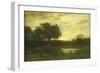 Landscape, 1890 (Oil on Canvas)-John Francis Murphy-Framed Giclee Print