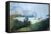 Landscape, 1897-Gaetano Previati-Framed Stretched Canvas