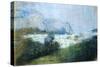 Landscape, 1897-Gaetano Previati-Stretched Canvas