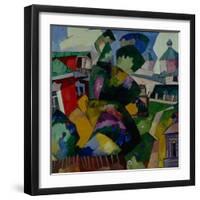 Landscape, 1900s-1910S-Aristarkh Vasilyevich Lentulov-Framed Giclee Print