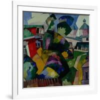 Landscape, 1900s-1910S-Aristarkh Vasilyevich Lentulov-Framed Giclee Print