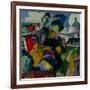 Landscape, 1900s-1910S-Aristarkh Vasilyevich Lentulov-Framed Giclee Print