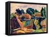 Landscape, 1908-12-Alexej Von Jawlensky-Framed Stretched Canvas