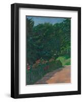 Landscape, 1910-Heinrich Wilhelm Truebner-Framed Premium Giclee Print