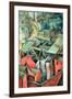 Landscape, 1917-Aleksandr Aleksandrovich Osmerkin-Framed Giclee Print