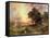 Landscape, 1920-Thomas Moran-Framed Stretched Canvas