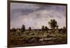 Landscape, 19th Century-Narcisse Virgile Diaz de la Pena-Framed Giclee Print