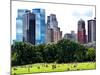 Landscape, a Summer in Central Park, Lifestyle, Manhattan, New York City-Philippe Hugonnard-Mounted Photographic Print