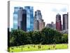 Landscape, a Summer in Central Park, Lifestyle, Manhattan, New York City-Philippe Hugonnard-Stretched Canvas