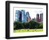 Landscape, a Summer in Central Park, Lifestyle, Manhattan, New York City-Philippe Hugonnard-Framed Photographic Print