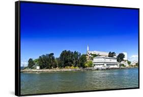 Landscape - Alcatraz Island - Prison - San Francisco - California - United States-Philippe Hugonnard-Framed Stretched Canvas