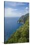 Landscape along the Trail to San Fruttuoso-Guido Cozzi-Stretched Canvas