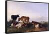 Landscape and Cattle, 1868-Thomas Sidney Cooper-Framed Stretched Canvas