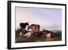 Landscape and Cattle, 1868-Thomas Sidney Cooper-Framed Giclee Print