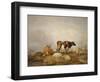 Landscape and Cattle, C1823-1902-Thomas Sidney Cooper-Framed Giclee Print