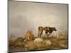 Landscape and Cattle, C1823-1902-Thomas Sidney Cooper-Mounted Giclee Print