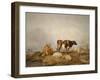 Landscape and Cattle, C1823-1902-Thomas Sidney Cooper-Framed Giclee Print