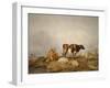 Landscape and Cattle, C1823-1902-Thomas Sidney Cooper-Framed Giclee Print