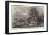 Landscape and Cattle-John F. Tennant-Framed Giclee Print