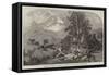 Landscape and Cattle-John F. Tennant-Framed Stretched Canvas