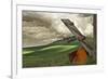 Landscape and Door-David Winston-Framed Art Print