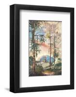 Landscape and Small Church-Albrecht Altdorfer-Framed Collectable Print