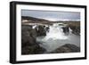 Landscape and Watefall, Iceland, Polar Regions-Michael-Framed Photographic Print