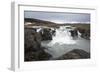 Landscape and Watefall, Iceland, Polar Regions-Michael-Framed Photographic Print