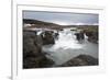 Landscape and Watefall, Iceland, Polar Regions-Michael-Framed Photographic Print